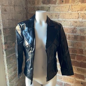 Genuine Leather Calvin Klein Jacket